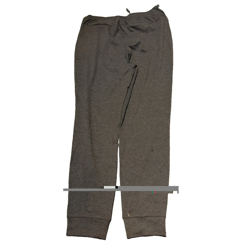 MAELREG Performance Joggers Mens L Gray Heather Moisture Wicking UPF 30+ NWT